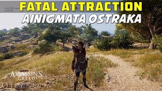 Fatal Attraction Ainigmata Ostraka Location amp Puzzle Solution  Kephallonia  AC ODYSSEY [upl. by Roscoe168]