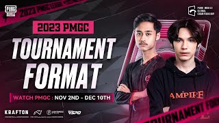 2023 PMGC FORMAT Video Version  PUBG MOBILE ESPORTS [upl. by Yffub]