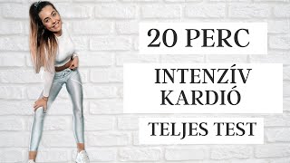 20 PERC INTENZÍV KARDIÓ EDZÉS [upl. by Eyram]