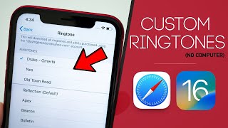 How to Set ANY Song as RINGTONE on iPhone No Computer  iOS 18 [upl. by Mosier]