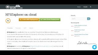 1 Click Ready Secured HFSExplorer on Windows 2016 Deploy on Azure  AWS and Google Cloud Platform [upl. by Cathi]