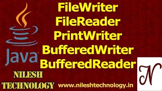 Java FileWriter  FileReader  PrintWriter  BufferedWriter  BufferedReader [upl. by Ennayar466]