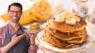 Super Fluffy Banana Pancakes [upl. by Pollyanna]