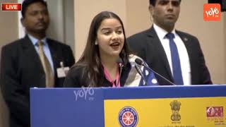 Shweta Umre Speech At National Youth Parliament Awards 2019  YOYO Times [upl. by Aridnere]