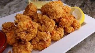 How To Make The BEST Fried Shrimp Better Than Popeyes Crispy Fried Shrimp [upl. by Calli428]