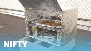 How To Turn A Cardboard Box Into An Outdoor Oven [upl. by Alamap]