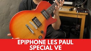 Epiphone Les Paul Special VE Review [upl. by Melamie]