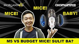 Budget Gaming Mouse Gigaware Ziyou lang Free Wolf M5 Gaming Mouse Glorious O like vs X8  V6  V5 [upl. by Kendrick194]