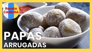 🥔 Papas Arrugadas 👉  Receta Canaria  MUY FÁCIL 😍 [upl. by Junia]