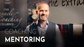 Coaching Vs Mentoring  The Coaching Institute [upl. by Samaj667]