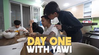 DAY ONE WITH YAWI [upl. by Rourke]