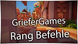 Rang Befehle  GrieferGames [upl. by Baerman647]