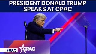 President Donald Trump speaks at CPAC [upl. by Arnulfo]