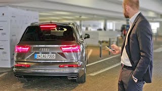 AUDI Q7 Automated Parking Demonstration [upl. by Kilroy]