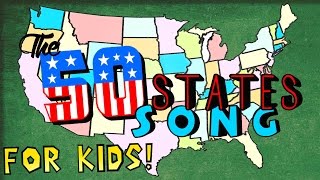 The 50 States Song for Kids [upl. by Tratner]