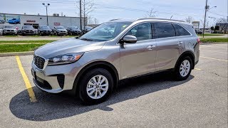 2019 Kia Sorento LX AWD Complete Walkaround Review [upl. by Kletter]