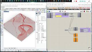 Grasshopper 8 Terrain manipulation and contour generation with Bison [upl. by Einomrah]