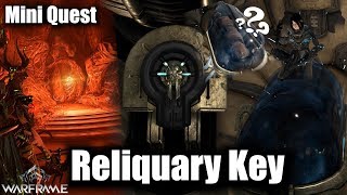 Warframe  Getting The Railjack Reactor Online Reliquary Key Mini Quest [upl. by Avlasor233]