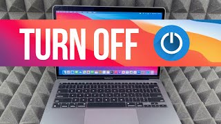 How to Turn Off MacBook Air in 2021 [upl. by Esilana]