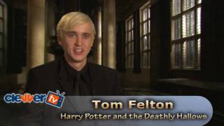 Tom Felton Harry Potter and the Deathly Hallows Interview [upl. by Bodkin]