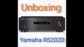 Unboxing Yamaha RS202 DEn español [upl. by Gerti]