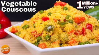 10minutes Vegetable Couscous Recipe  Easy Couscous Recipe Vegetable Couscous How To Cook Couscous [upl. by Ahserb]