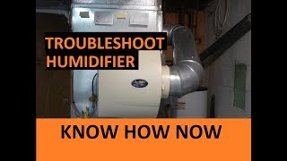 How to Troubleshoot a Whole House Humidifier [upl. by Felske]