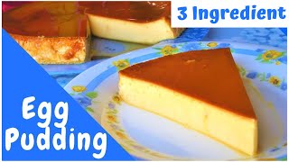 3 ingredient Egg Pudding [upl. by Rivi]