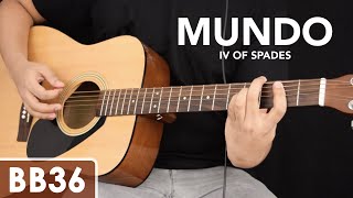 Mundo  IV of Spades Guitar Tutorial [upl. by Eads]