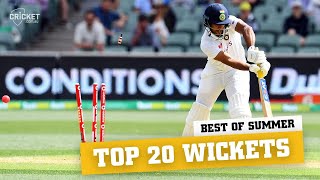 Top 20 wickets of the 202021 international season [upl. by Lemrahs556]