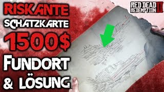 1500 Riskante Schatzkarte Guide  Red Dead Redemption 2 Deutsch Tipps amp Tricks [upl. by Connell]