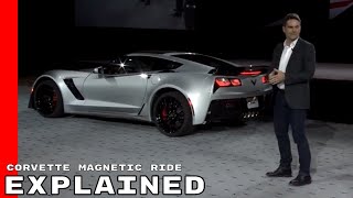 Corvette C7 Magnetic Ride Performance Explained [upl. by Akinehc744]