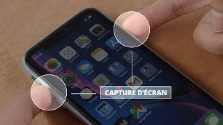 Comment faire une capture écran sur iPhone 12  11  X  XS  XR [upl. by Yorgerg421]