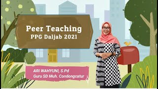 Peer Teaching Daring PPG Daljab 2021 [upl. by Brodench]