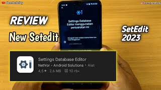 Review aplikasi setedit terbaru setedit 2023 [upl. by Ahsatam]