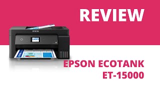 Epson EcoTank ET15000 A3 Colour Multifunction Inkjet Printer [upl. by Westberg]