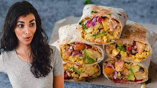 How to make incredible vegan breakfast burritos at home [upl. by Evoy260]