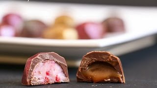 Raspberry and White Chocolate Truffles [upl. by Balliol]