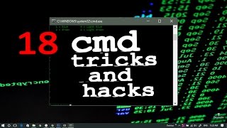 18 CMD Tips Tricks and Hacks  CMD Tutorial for Beginners  Command Prompt  Windows 788110 [upl. by Karim]