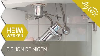 Siphon reinigen  Der Flaschensiphon am Waschbecken [upl. by Rep]