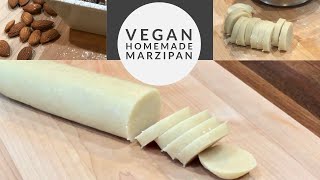 NO EGG Marzipan Recipe  Make in 5 MINUTES  Vegan amp Gluten Free marzipanrecipe easymarzipan [upl. by Carey129]