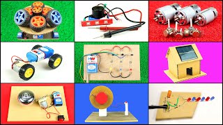 Top 10 Simple School Science Project Ideas for Science Exhibition  DIY Working Models for Students [upl. by Eddana]