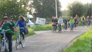 Cycling to school Culemborg Netherlands [upl. by Lavinie998]