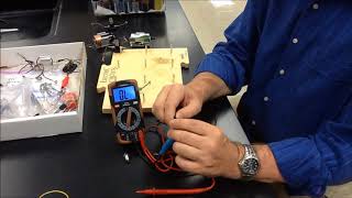 Measuring Resistance with a multimeter [upl. by Odlanir]