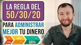 La REGLA Del 503020 Para Administrar MEJOR Tu Dinero [upl. by Damha]