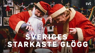 Sveriges starkaste glögg  Albert och Herbert firar jul  SVT [upl. by Combs]