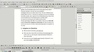 LibreOffice Writer Seitenvorlagen [upl. by Artinek]