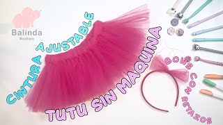 DIY TUTU COMO HACER UN TUTU [upl. by Eikceb]