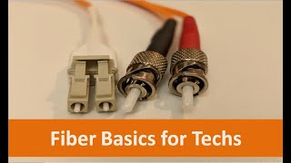 Fiber Optic Basics for Field Techs [upl. by Stalker]