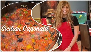 Sicilian Caponata  The Only Recipe You Will Need [upl. by Snevets837]